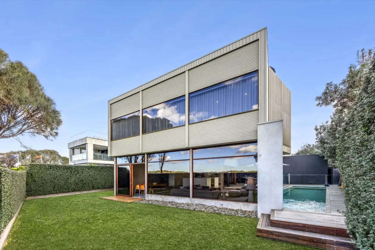 Contemporary Surf Coast home with pool