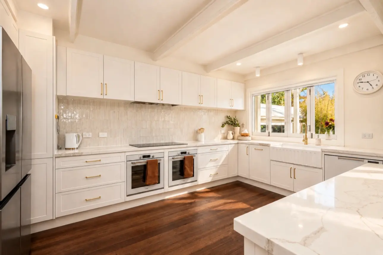 Bright kitchen in a carefully presented home